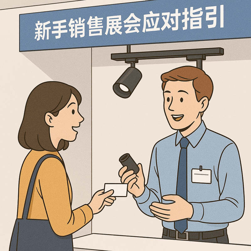 🌟 新手销售国际外贸展会应对指引-(现场意向定金收取)